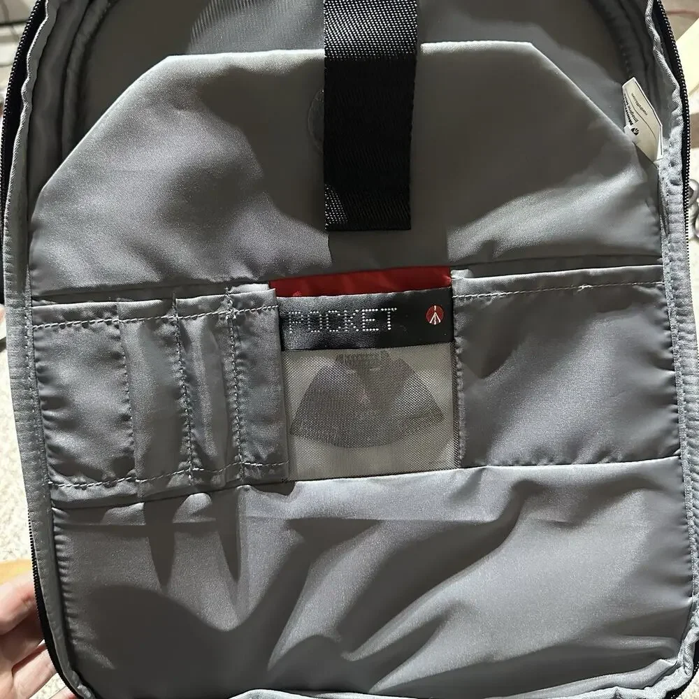 Manfrotto MB Veloce V Luxury Camera Backpack Black New With Tags